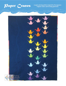Paper Cranes quilt pattern
