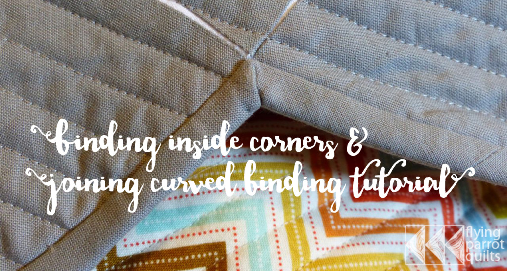 Binding Inside Corners & Joining Curved Binding Tutorial