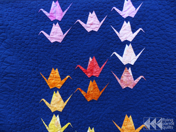 Paper Cranes | Flying Parrot Quilts