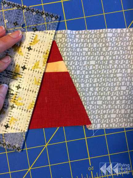 Trees and Gnomes block tutorial | Flying Parrot Quilts