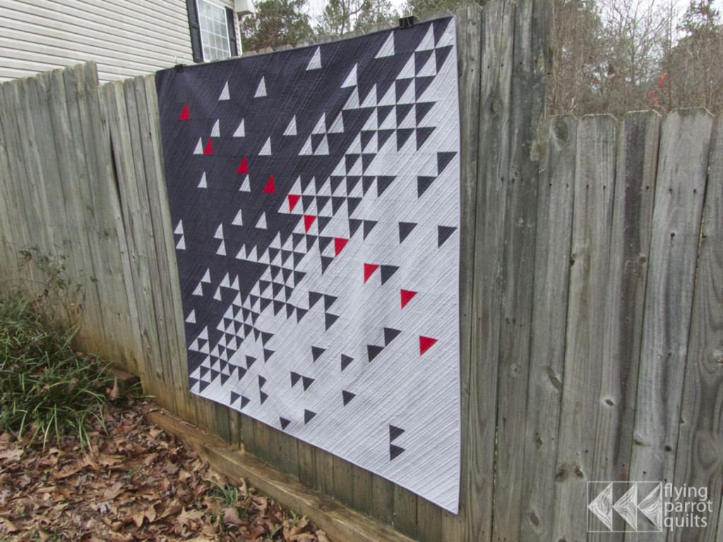Meeting of the Geese by Sylvia Schaefer | Flying Parrot Quilts