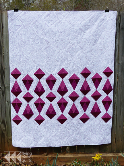 Red Diamonds quilt | Flying Parrot Quilts