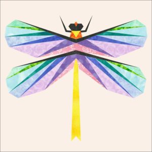 medium Gossamer Wings | Flying Parrot Quilts