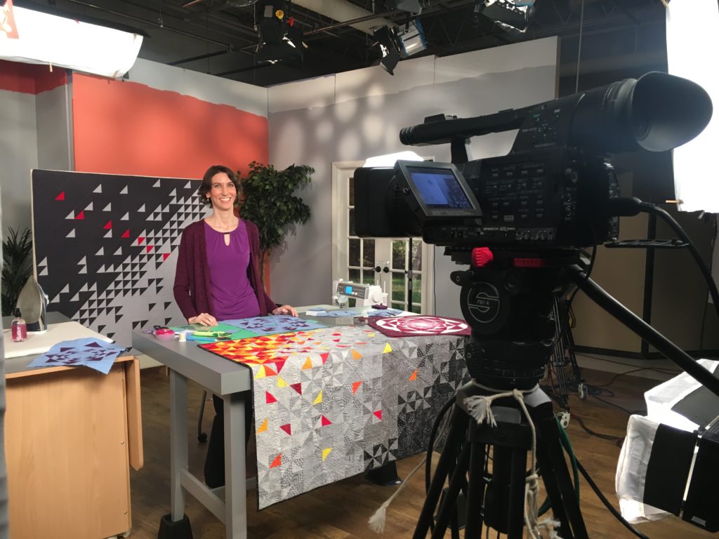 Sylvia Schaefer of Flying Parrot Quilts on Fresh Quilting Season 2 | www.flyingparrotquilts.com
