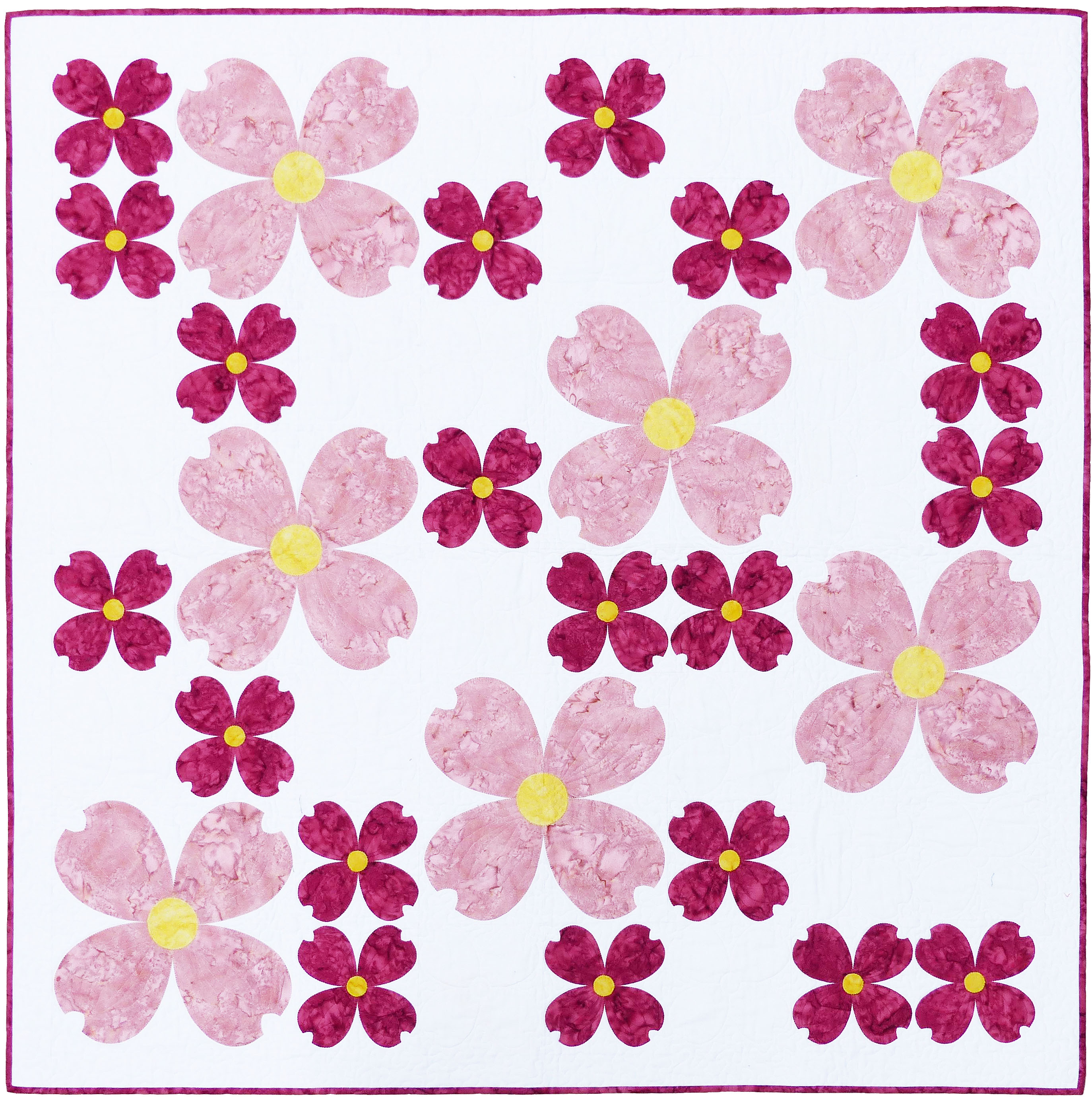 Dogwood Dreams pattern | Flying Parrot Quilts | www.flyingparrotquilts.com