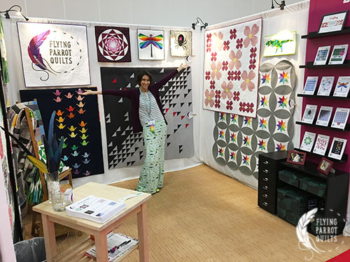 Quilt Market Booth | Flying Parrot Quilts