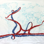 Thermohaline circulation by Sylvia Schaefer/Flying Parrot Quilts | www.flyingparrotquilts.com