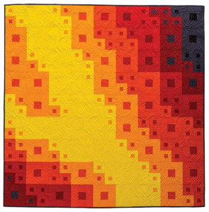 River of Fire by Sylvia Schaefer | www.flyingparrotquilts.com