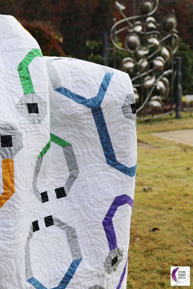 Stupendous Stethoscopes Quilt Pattern Flying Parrot Quilts stupendous-stethoscopes-quilt-pattern-flying-parrot-quilts