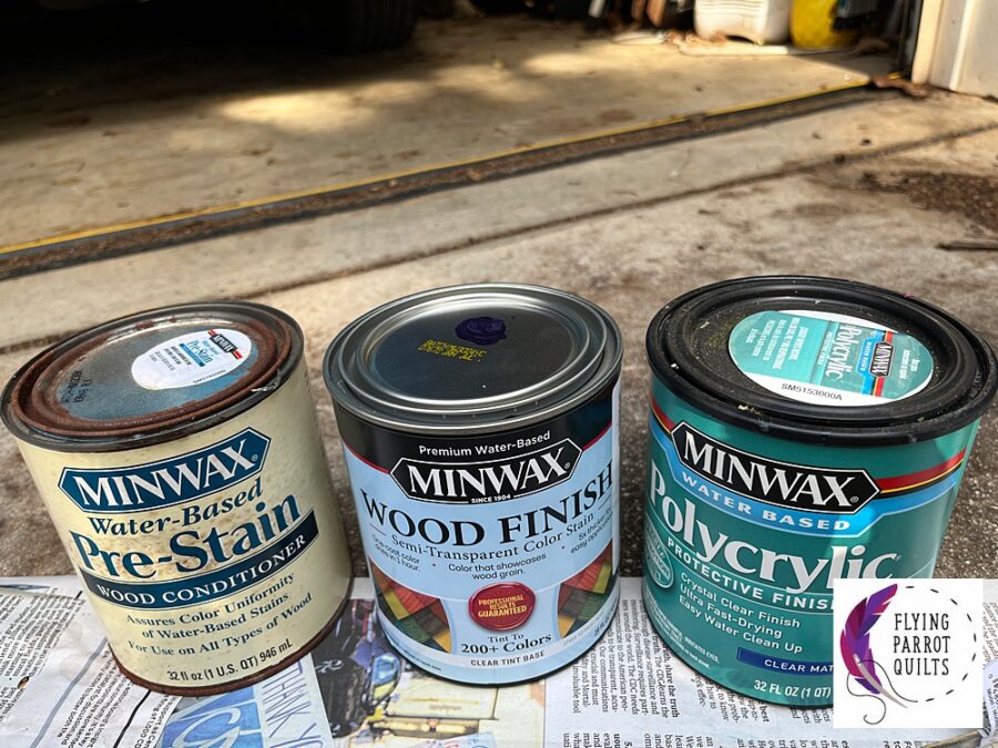 wood staining supplies